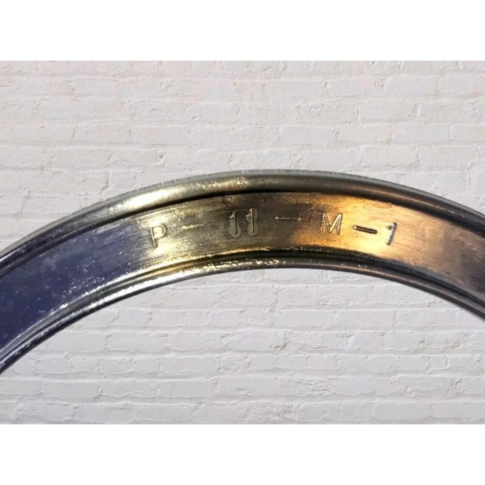 Vtg 70s Corning Ware Metal Trivet Casserole Rack Stand P-11-M-1 Chrome Cradle